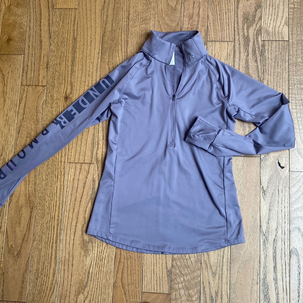 Under armour cold gear 3/4 zip running